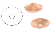 Copper washer for riveting